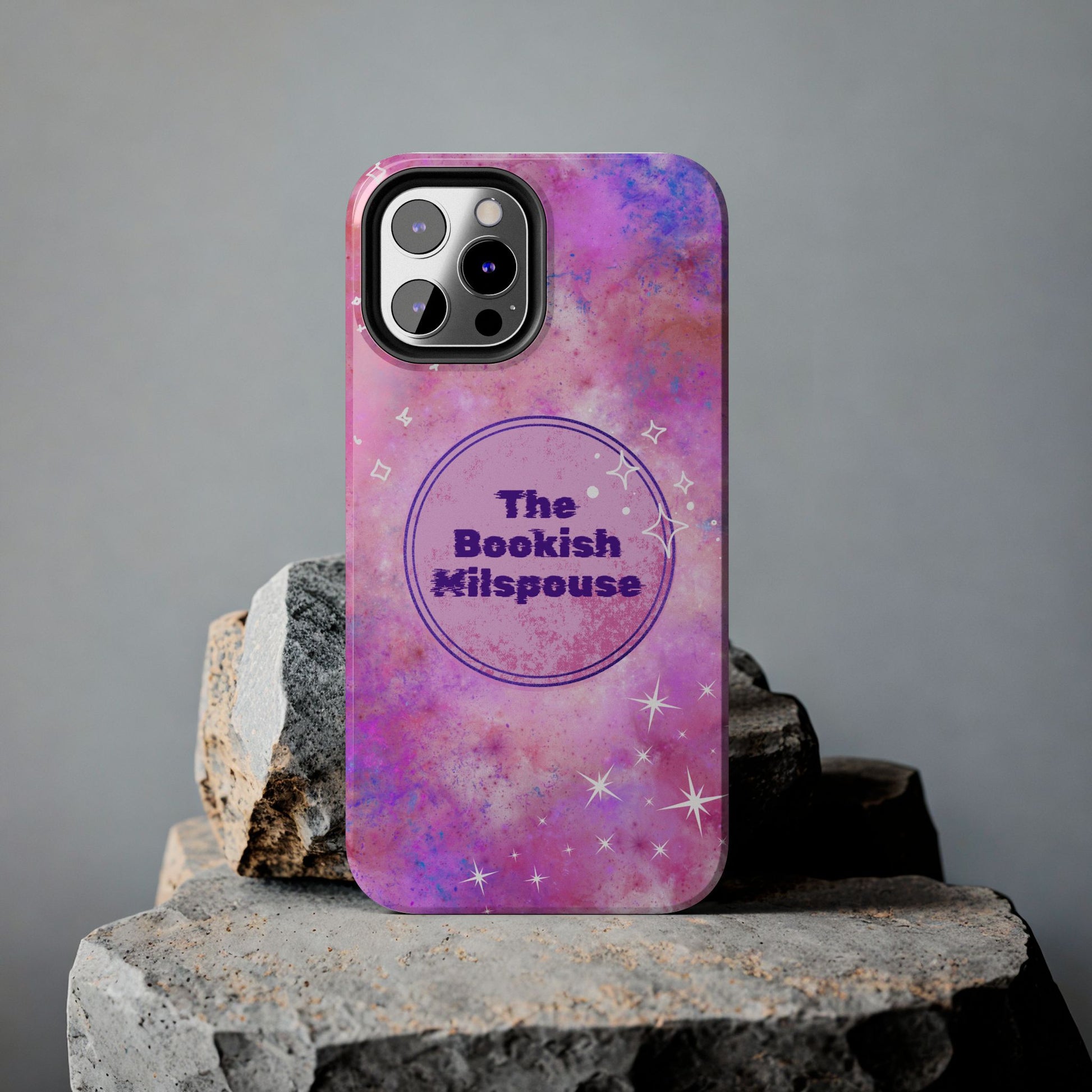 The Bookish Milspouse Pink Sky Tough Phone Cases - Creative By Sanchez