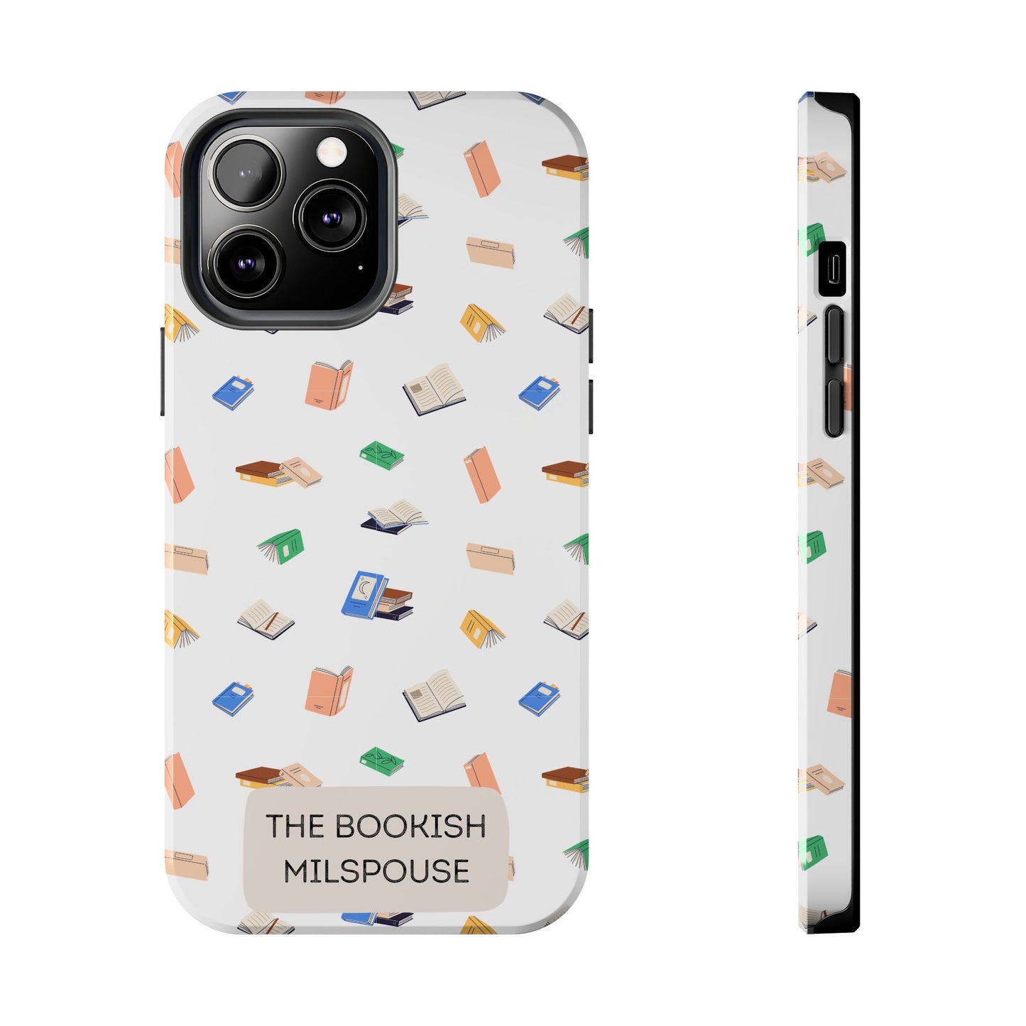 The Bookish Milspouse Tough Phone Cases - Creative By Sanchez