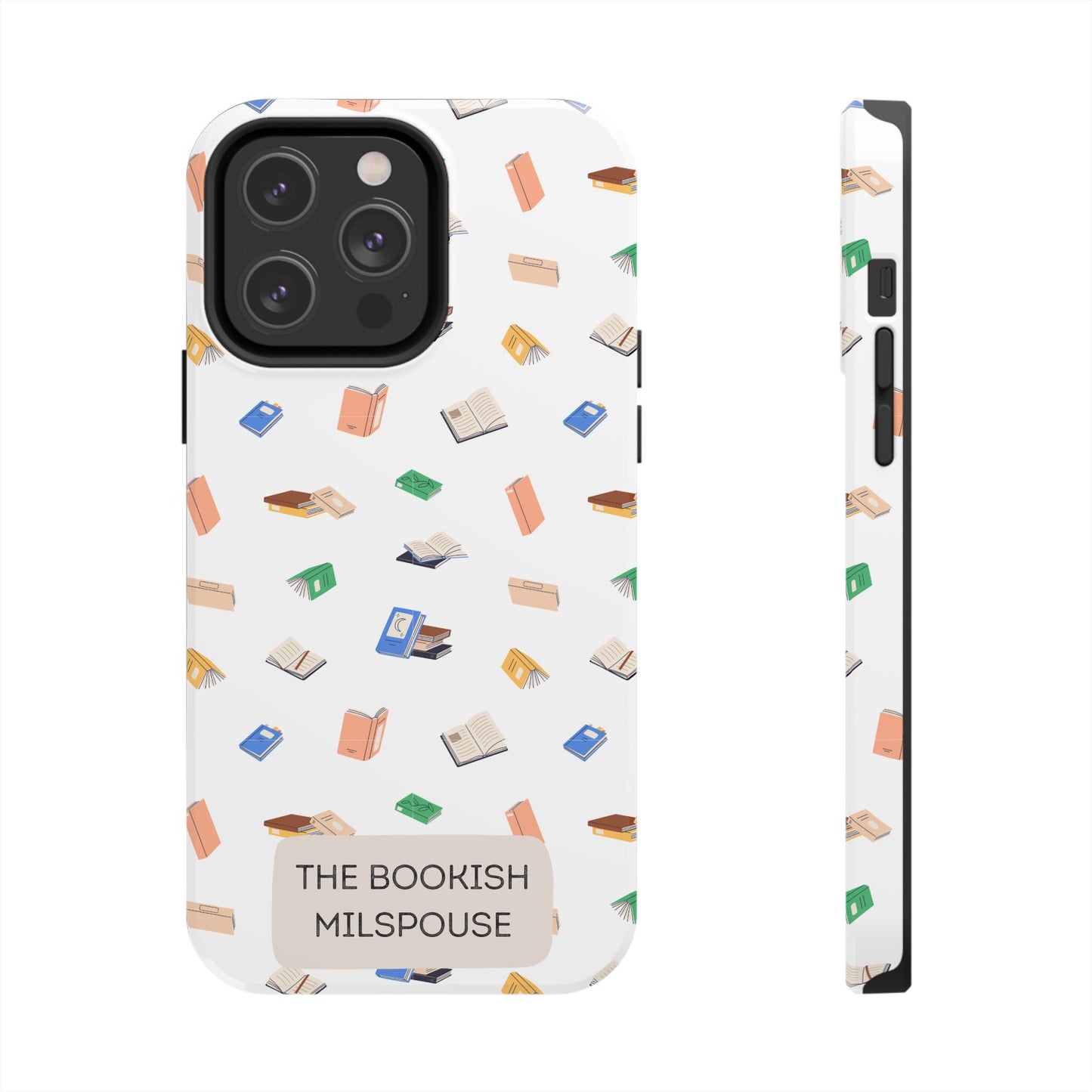 The Bookish Milspouse Tough Phone Cases - Creative By Sanchez