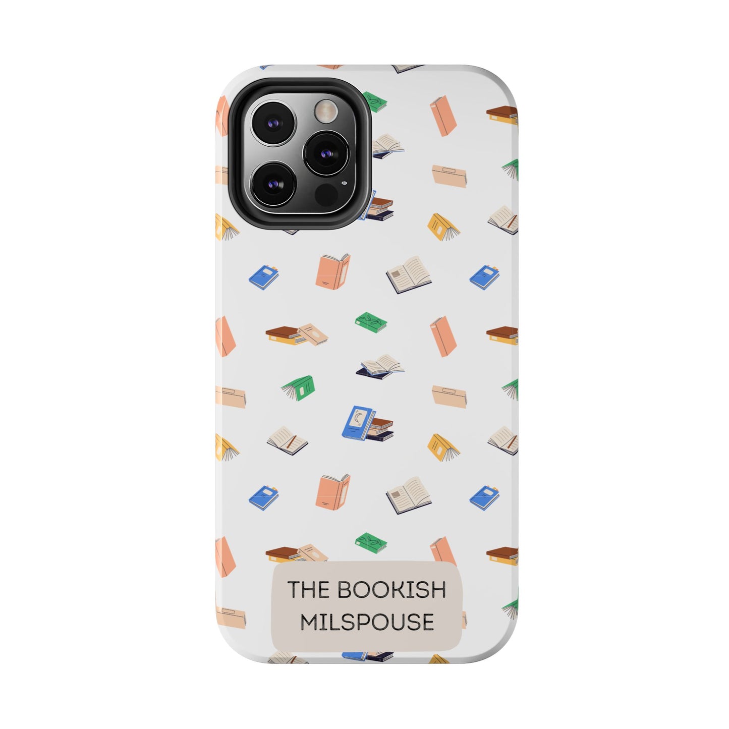 The Bookish Milspouse Tough Phone Cases - Creative By Sanchez