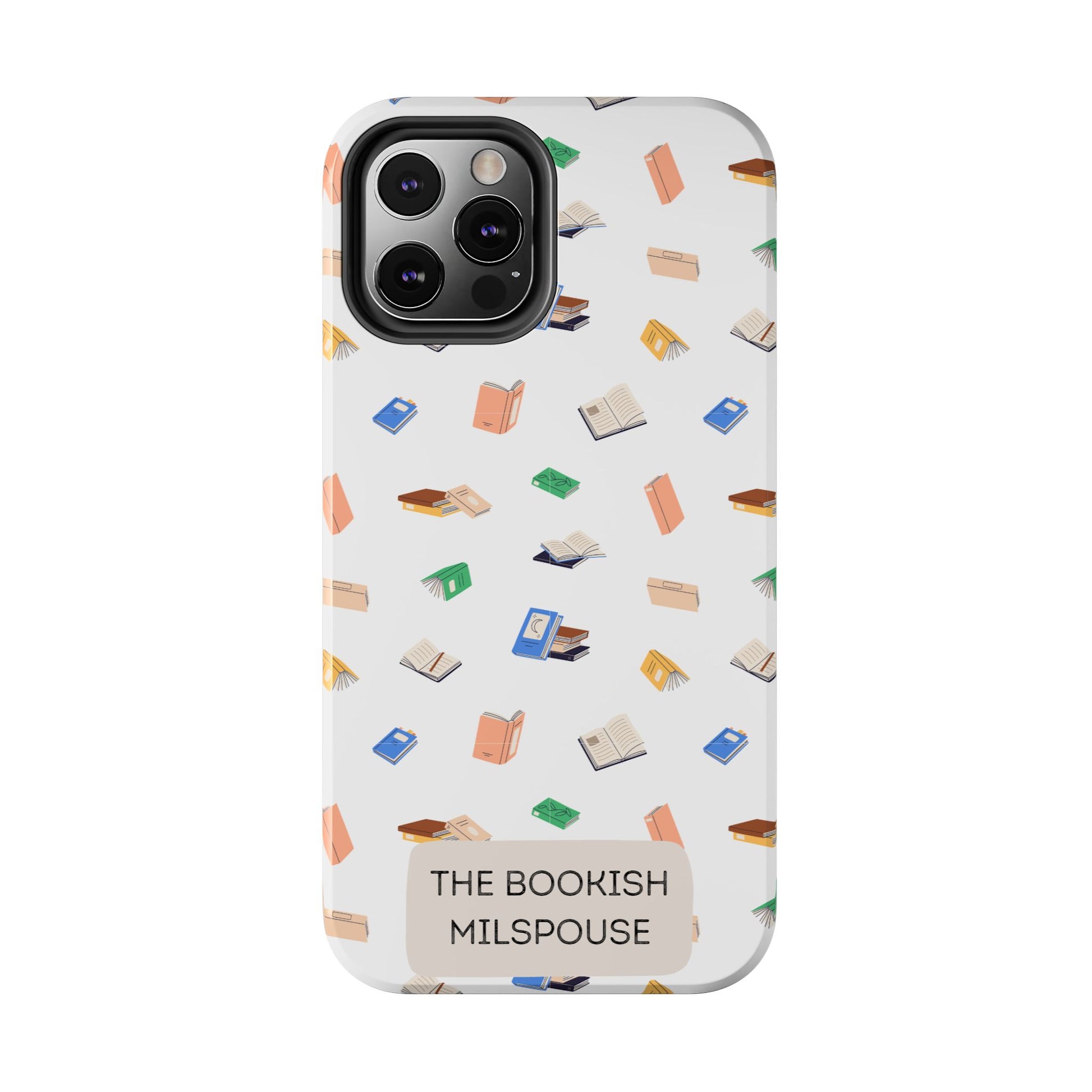 The Bookish Milspouse Tough Phone Cases - Creative By Sanchez