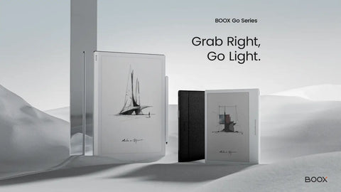 Grab Right, Go Light, Boox Go 7