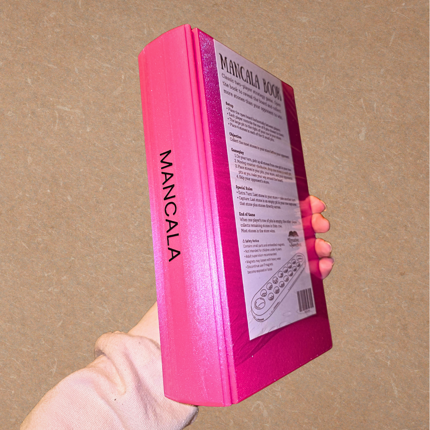 Mancala Book Board Game