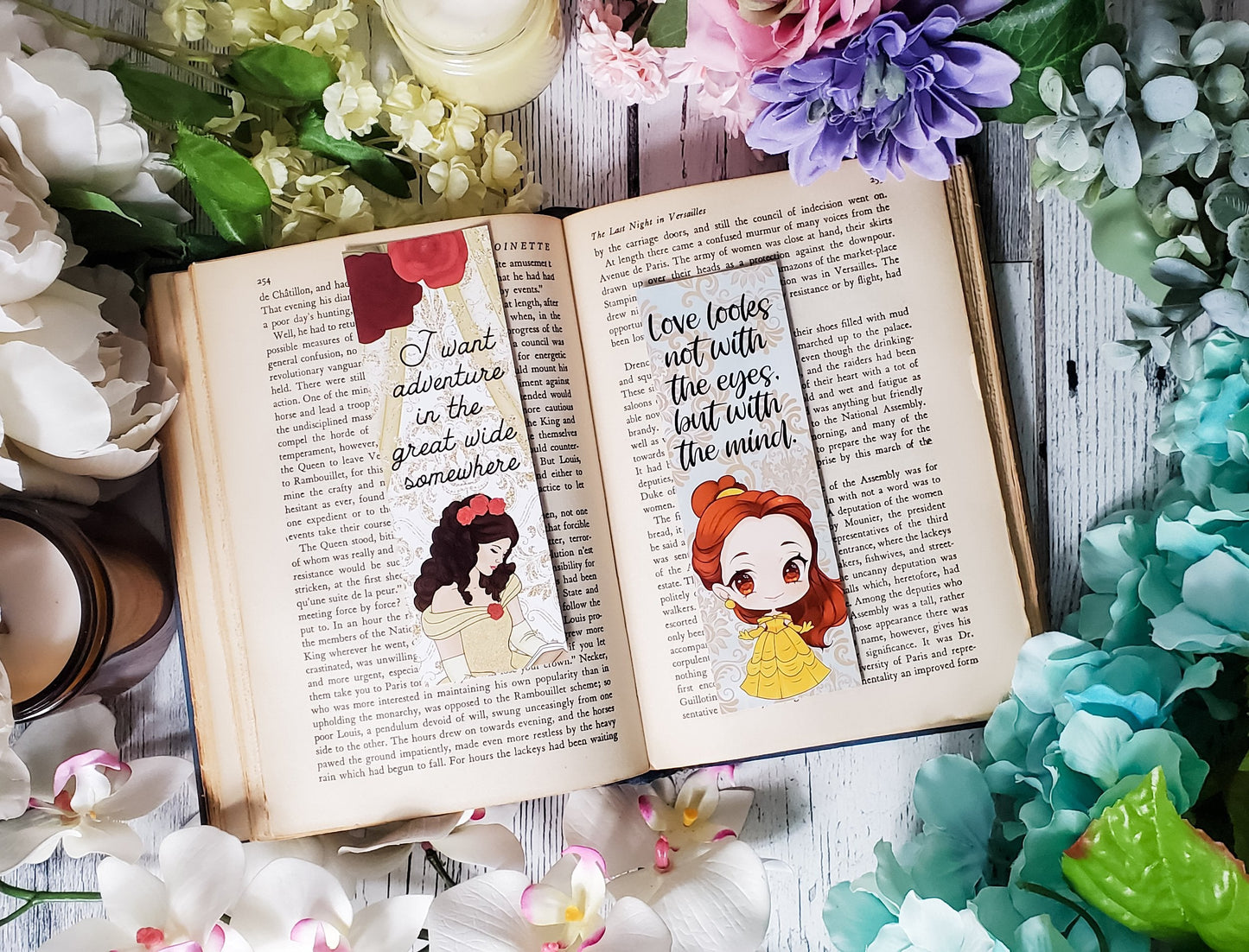Bookish Princess Quotes Double Sided Bookmark