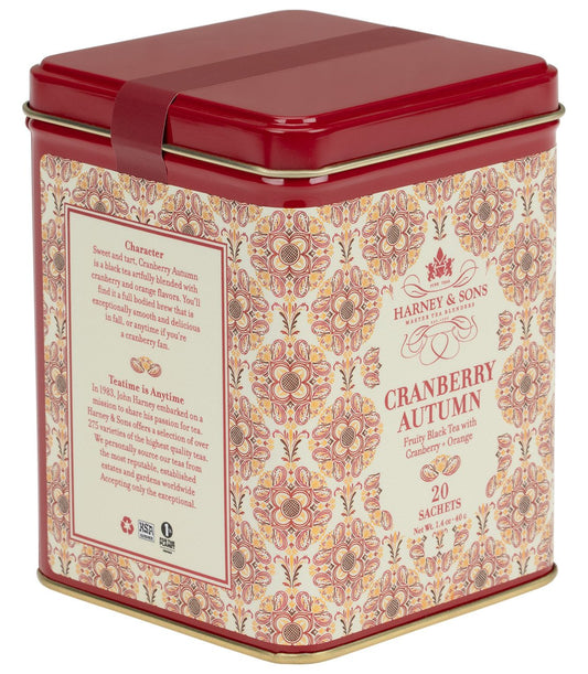 Cranberry Autumn, Tin of 20 Sachets