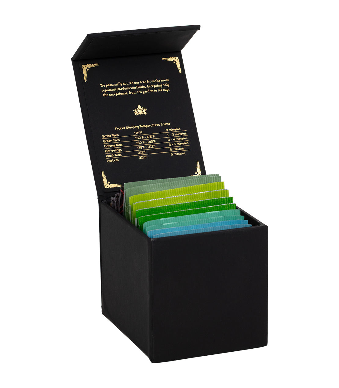 Harney Heritage – Bolsita de té orgánico en caja negra