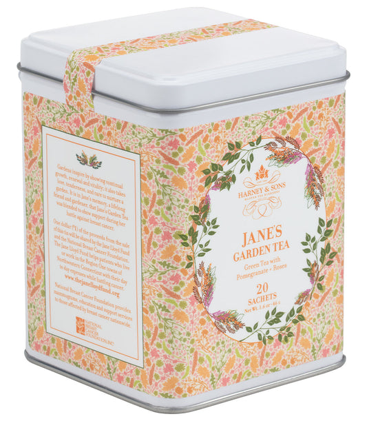 Té Jane's Garden, lata de 20 bolsitas