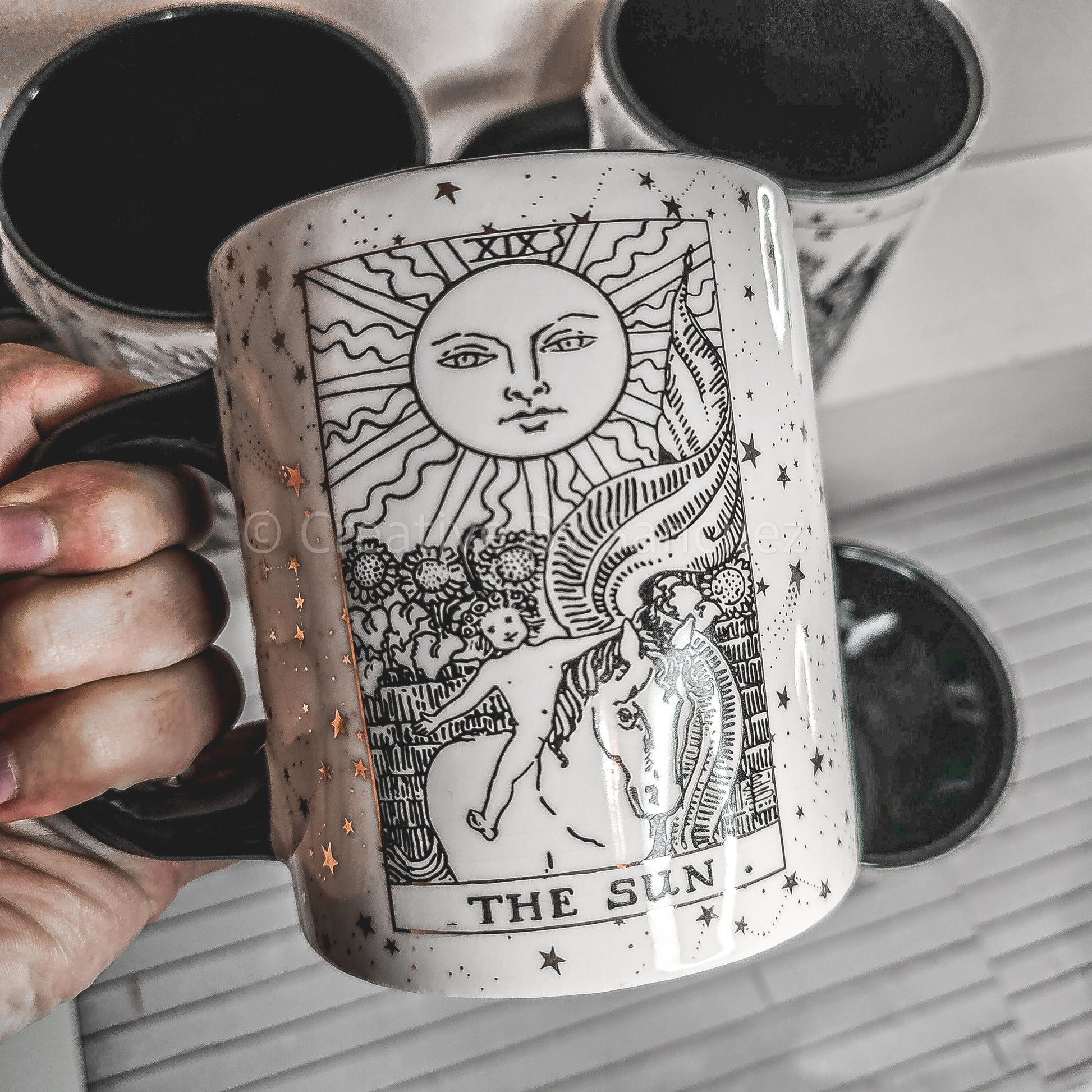 Tarot Card 15oz Mug - Creative By Sanchez