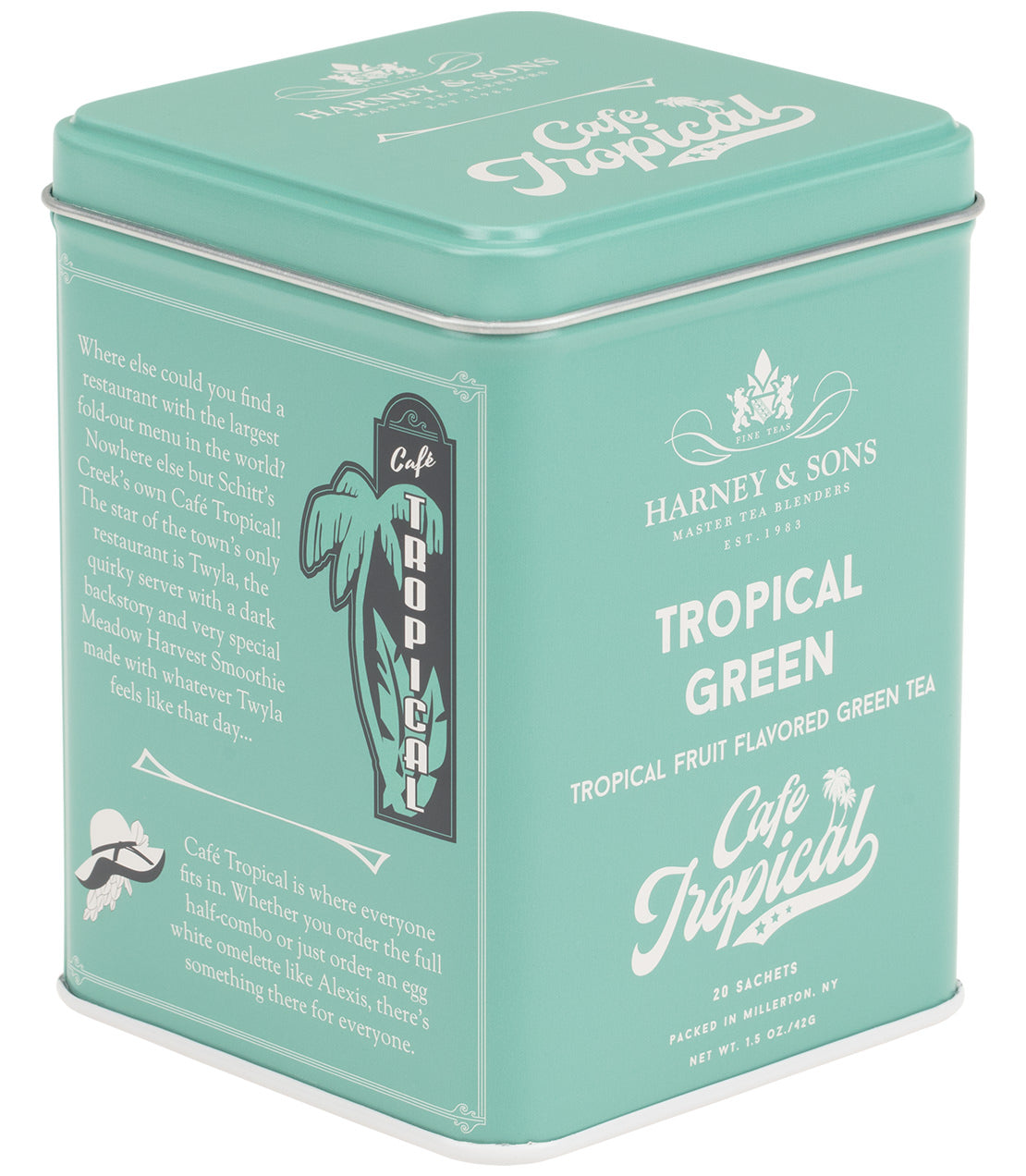 Verde Tropical, Lata de 20 Sobres