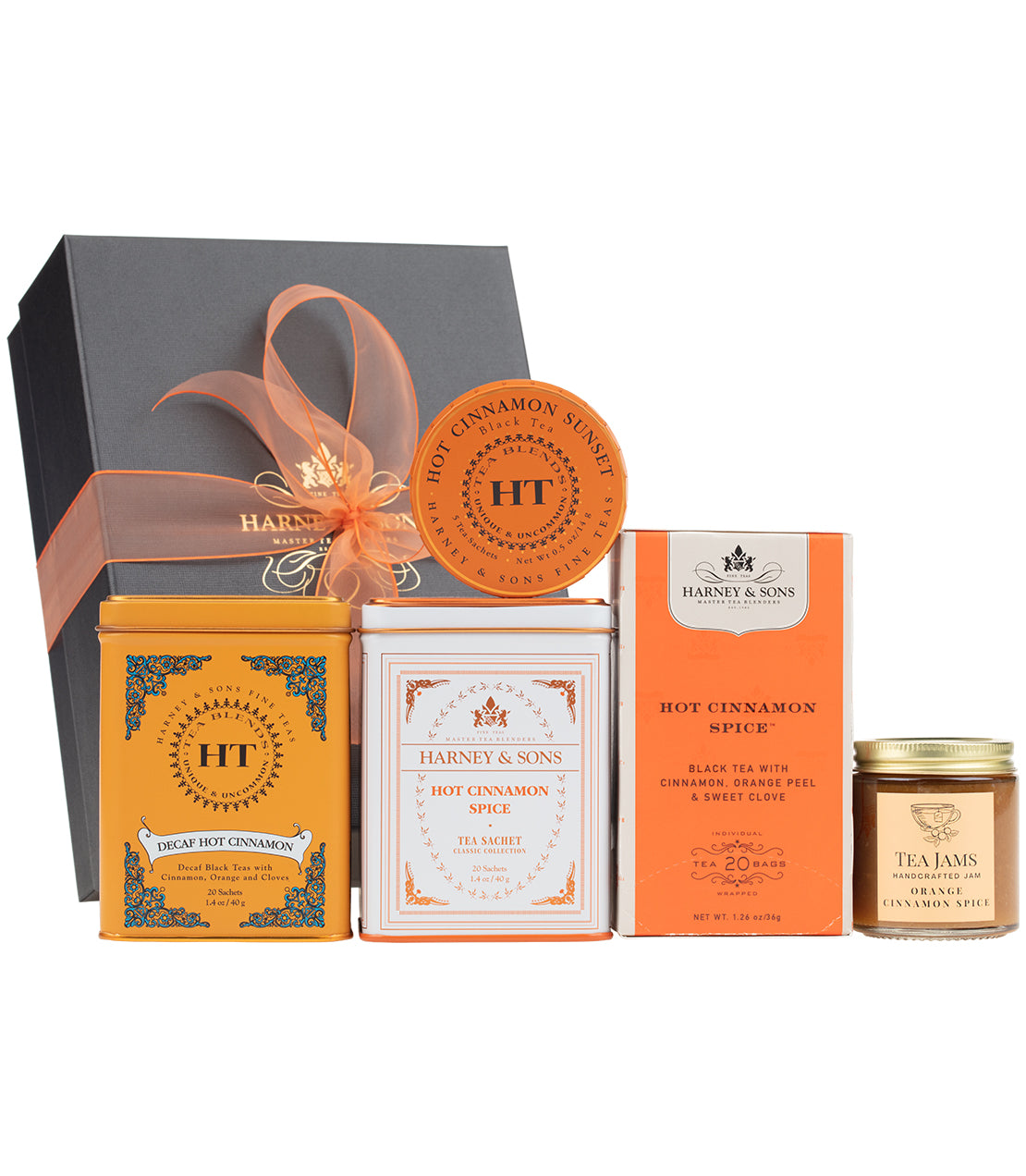 Bolsitas de té premium con especias de canela picante