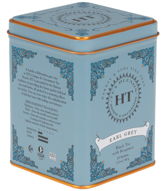 Earl Grey, HT Lata de 20 sobres