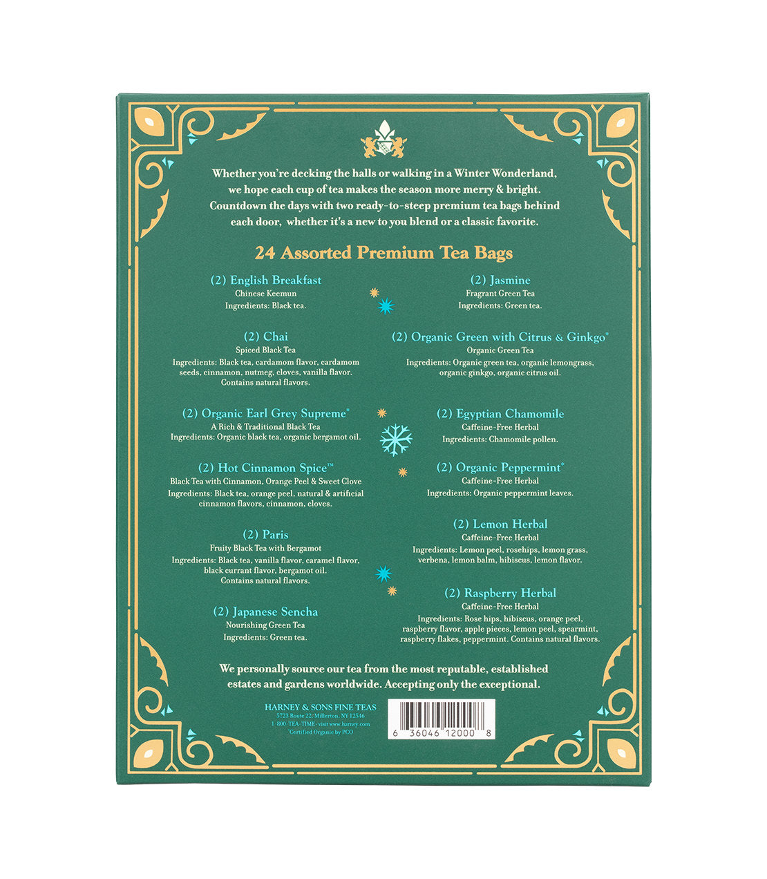 12 Days of Tea Winter Countdown