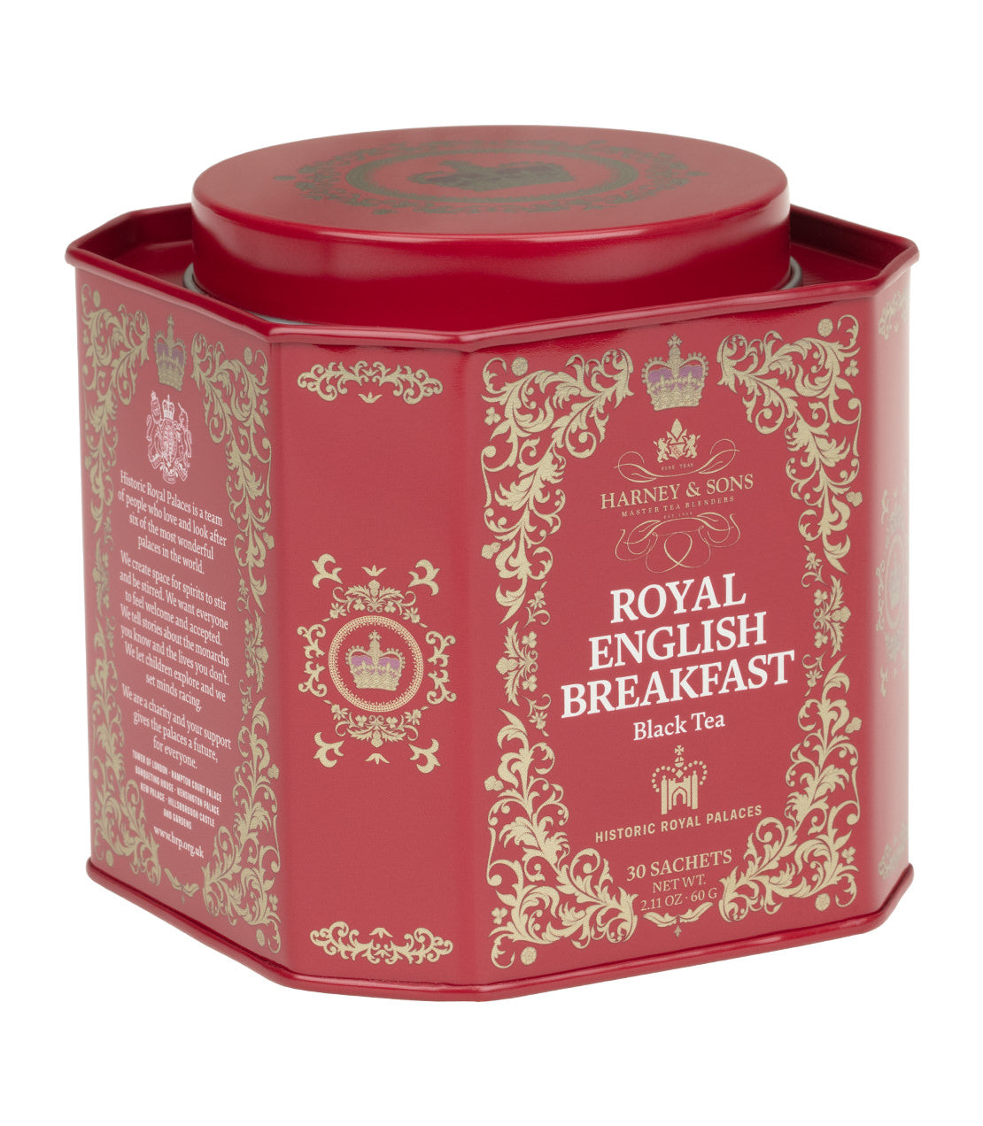 Royal English Breakfast, HRP Lata de 30 sobres