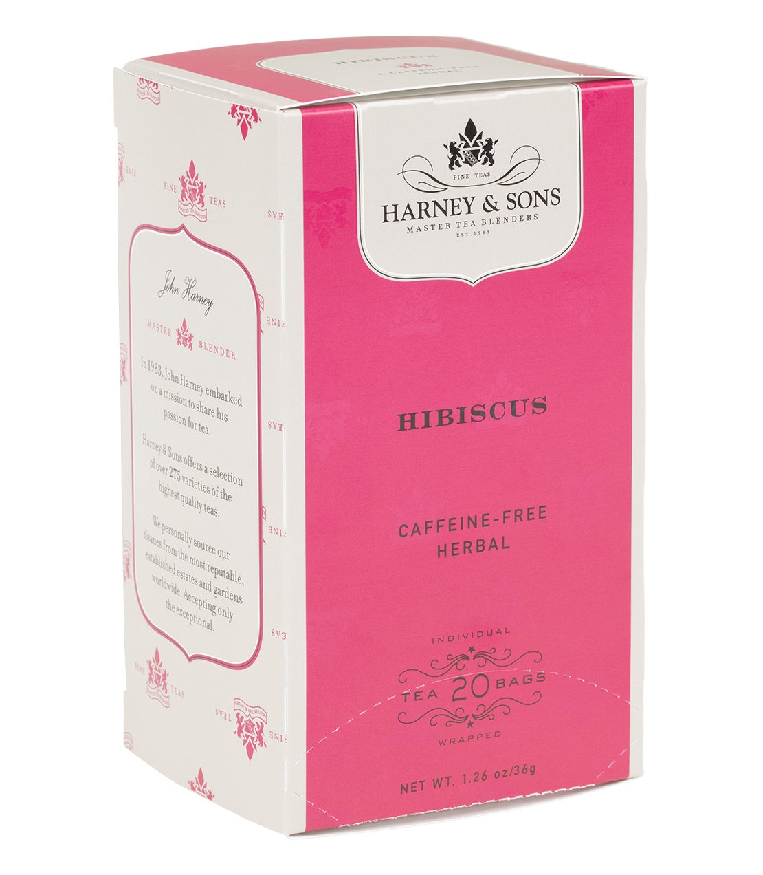 Hibisco, caja de 20 bolsitas de té premium