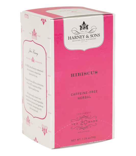 Hibisco, caja de 20 bolsitas de té premium