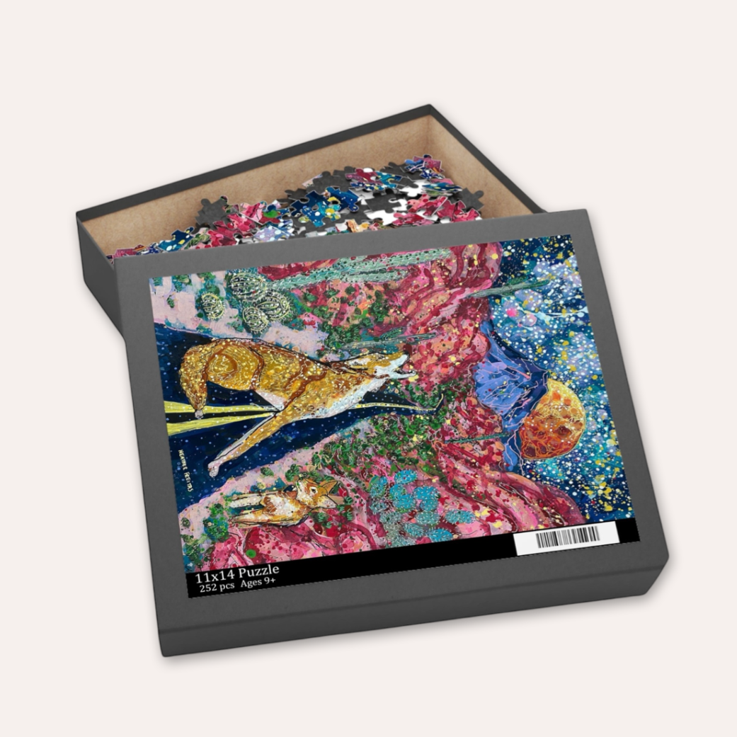 Desert Moon Fine Art Puzzle