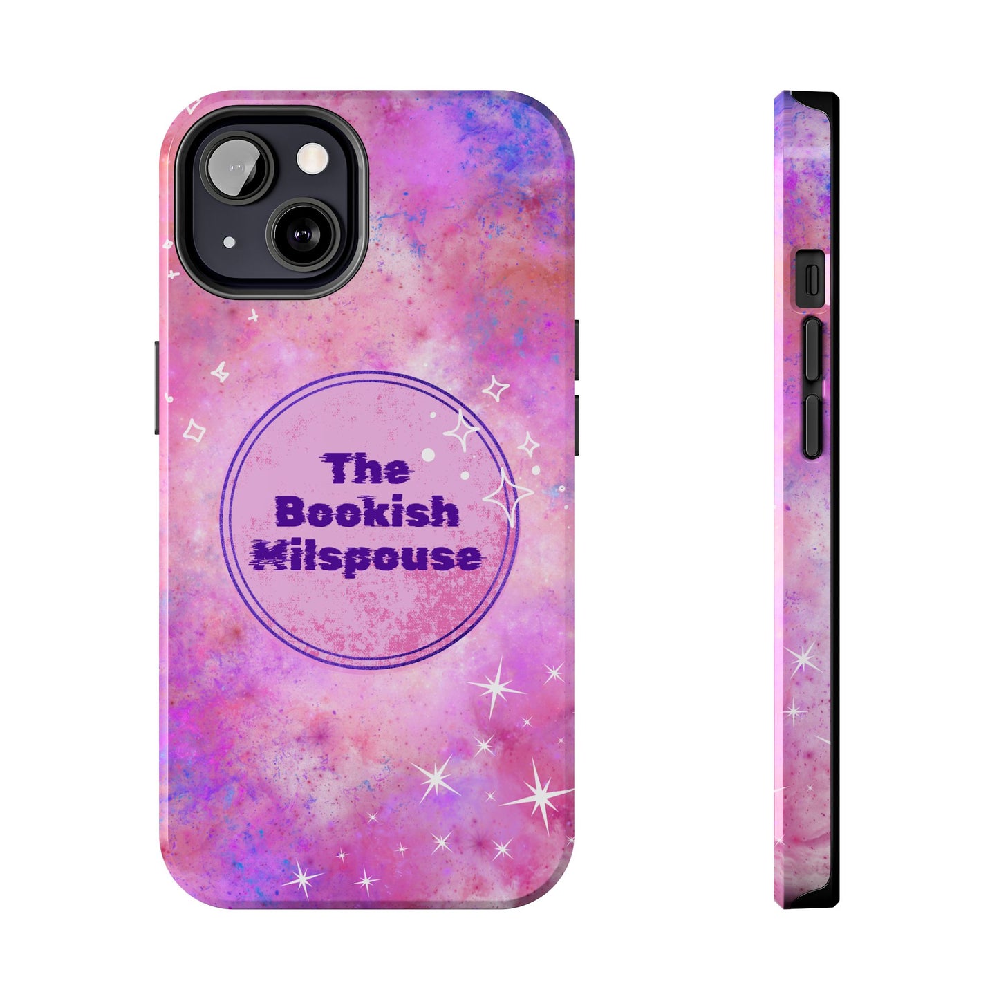 The Bookish Milspouse Pink Sky Tough Phone Cases - Creative By Sanchez