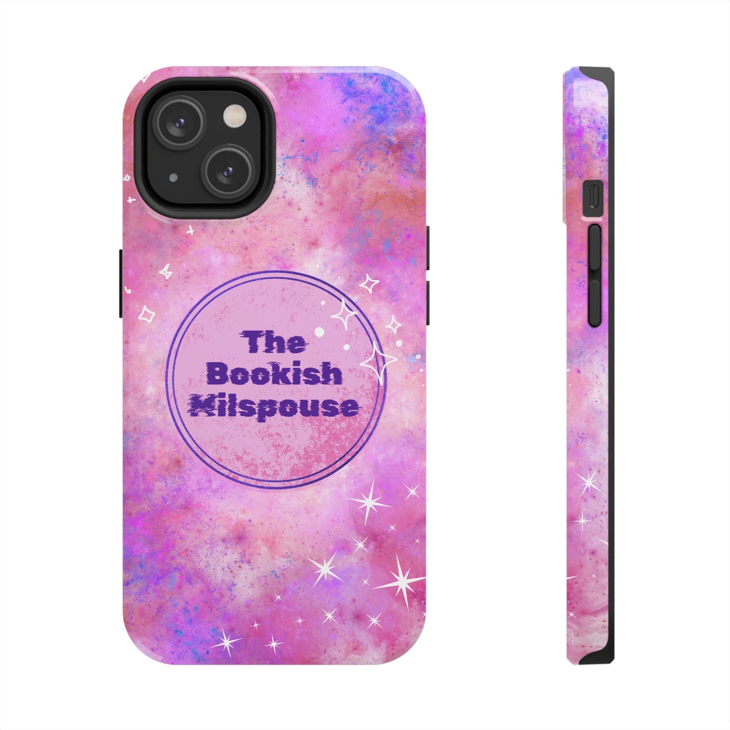 The Bookish Milspouse Pink Sky Tough Phone Cases - Creative By Sanchez