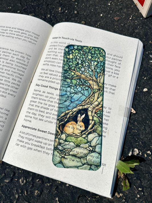 Easter Bunny Bookmark – Cute Springtime Rabbit Design, Perfect Gift for Easter and Book Lovers