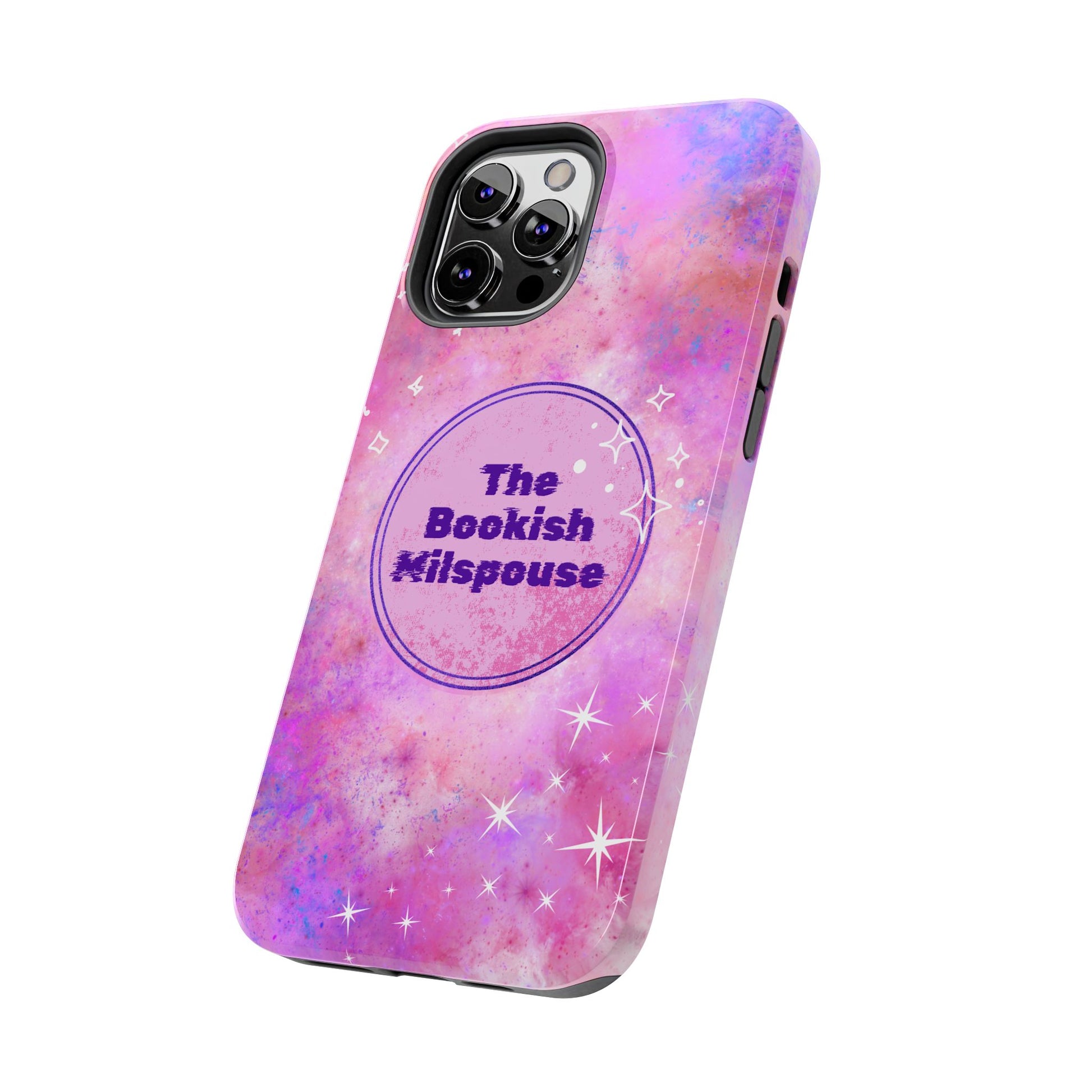 The Bookish Milspouse Pink Sky Tough Phone Cases - Creative By Sanchez