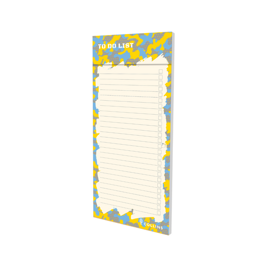 Edge Camo - Magnetic To Do List Pad Slim List - Yellow (EDCM1STD.45)