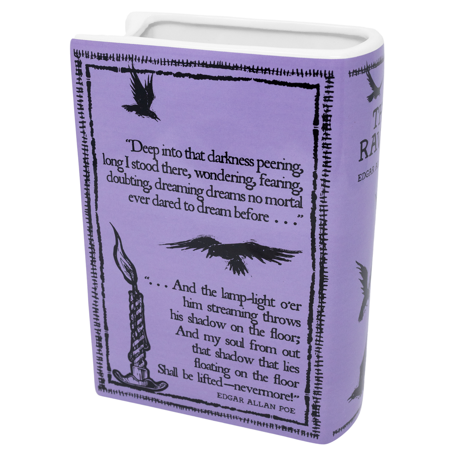 Large Book Vase, The Raven