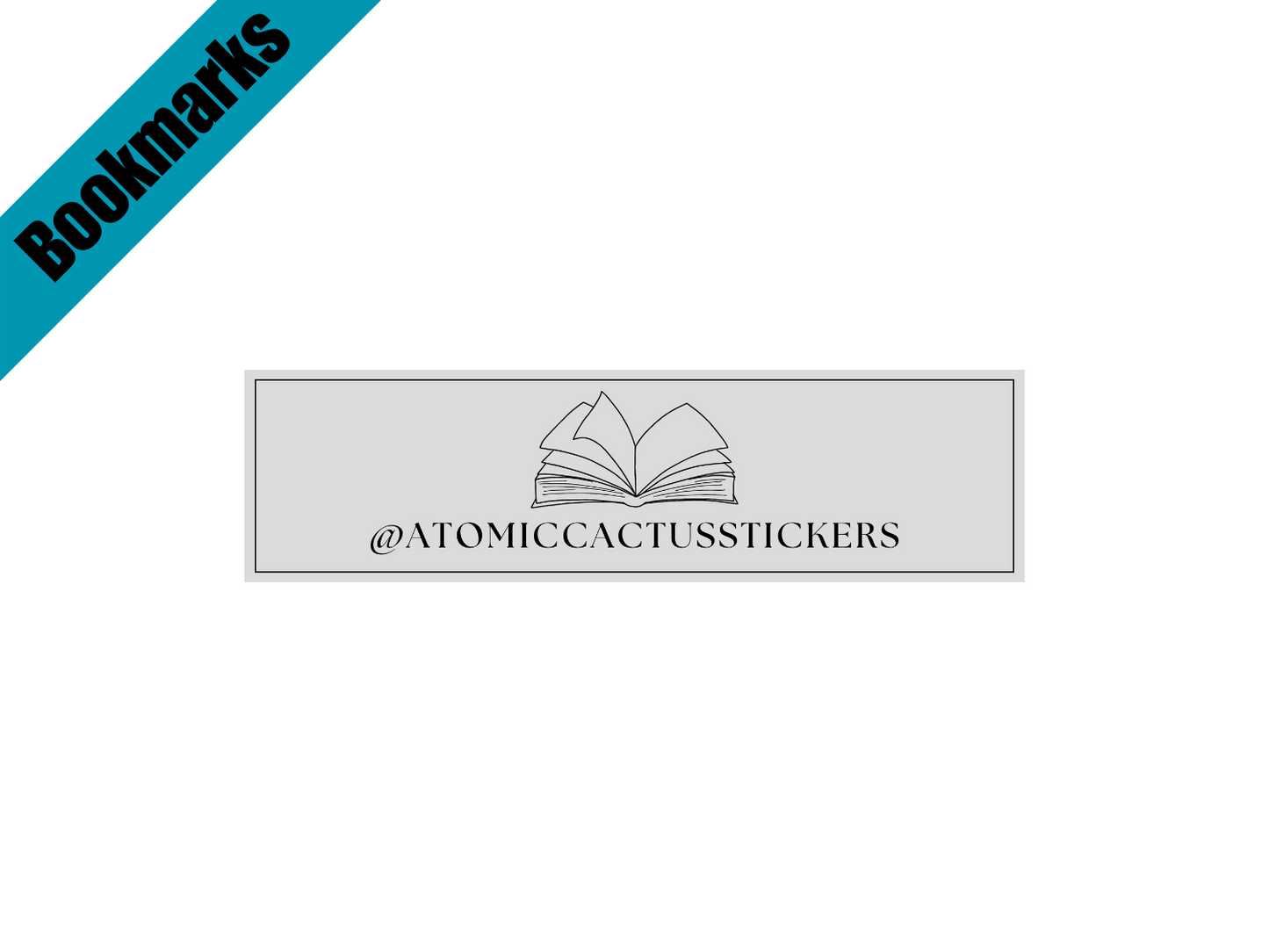 Quitter Strip Bookmark with a Floral Design | Laminated Bookmark | Book Lover Gift | Aesthetic Page Marker | Cute & Sassy Book Accessory