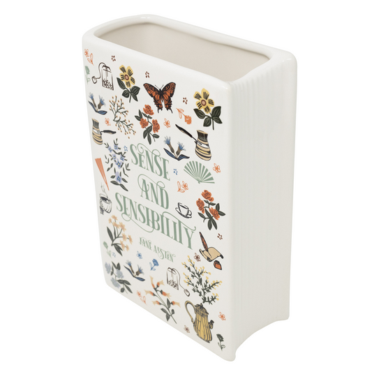Large Book Vase, Sense and Sensibility