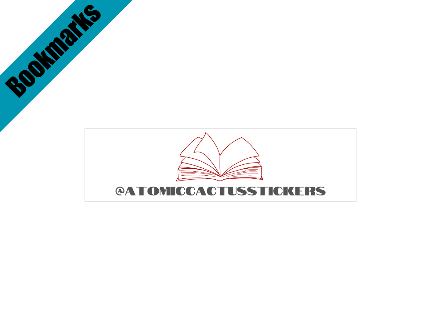 Read Books, Ban Fascists Bookmark | Progressive Bookish Gift | Laminated Cardstock | Anti-Fascist Book Accessory | Political Reading Merch