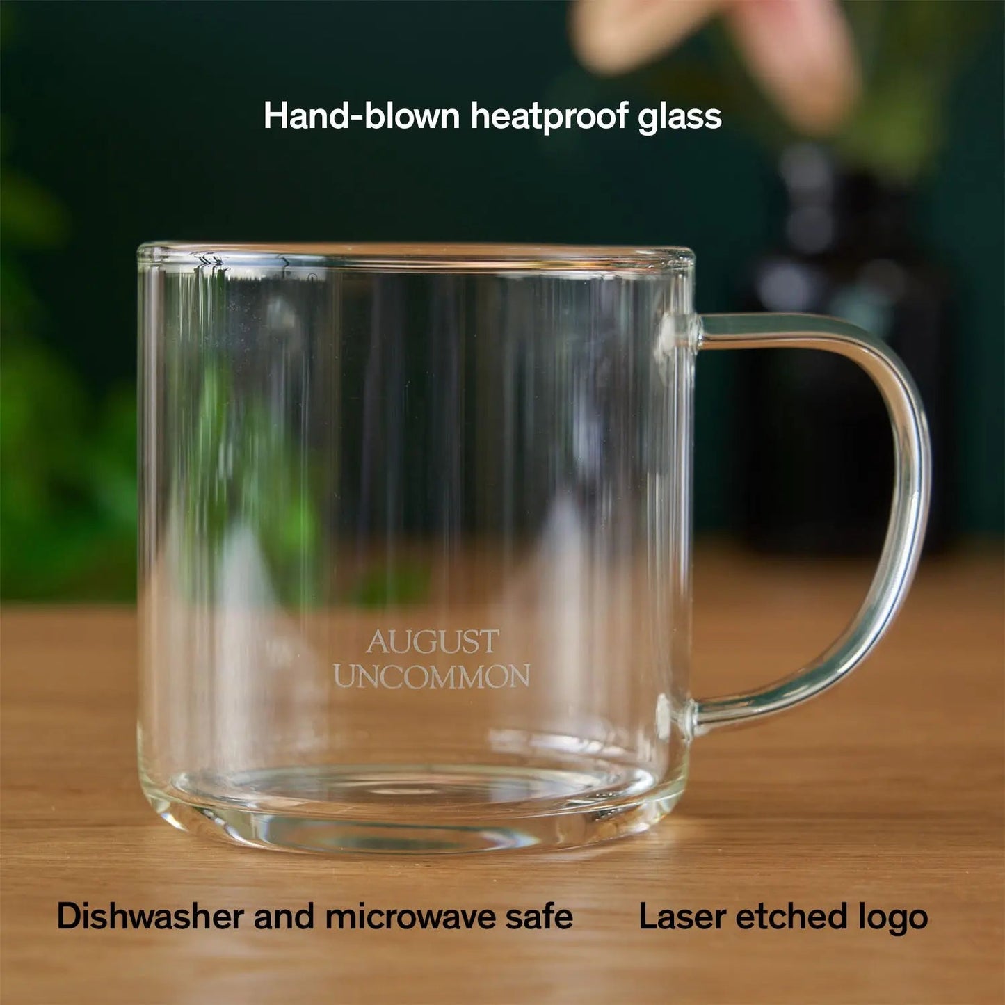 Taza de cristal - Elegancia transparente