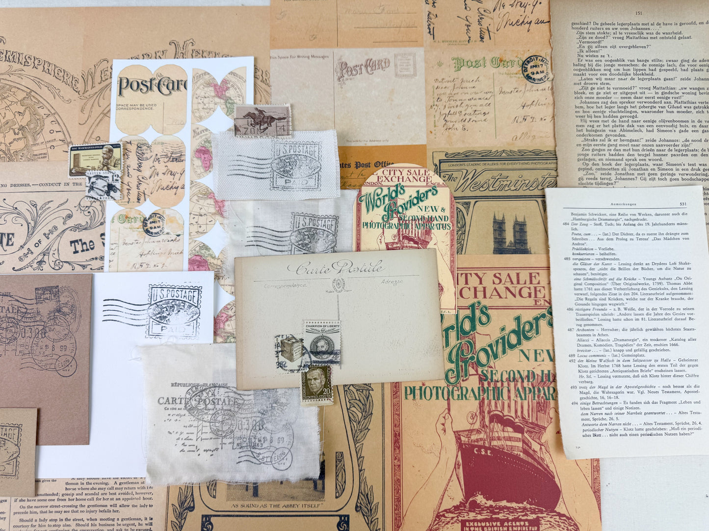 Travel Ephemera Kit