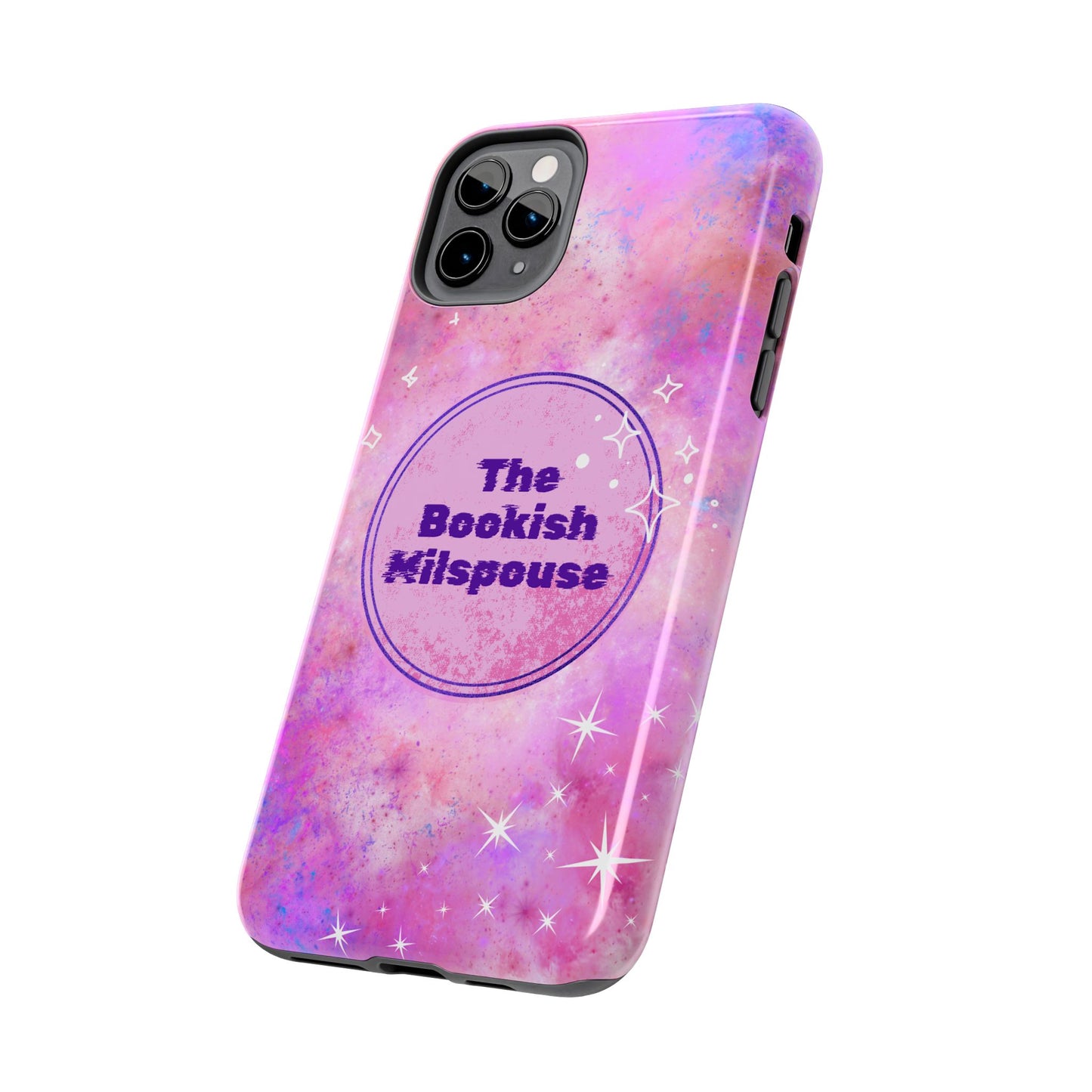 The Bookish Milspouse Pink Sky Tough Phone Cases - Creative By Sanchez