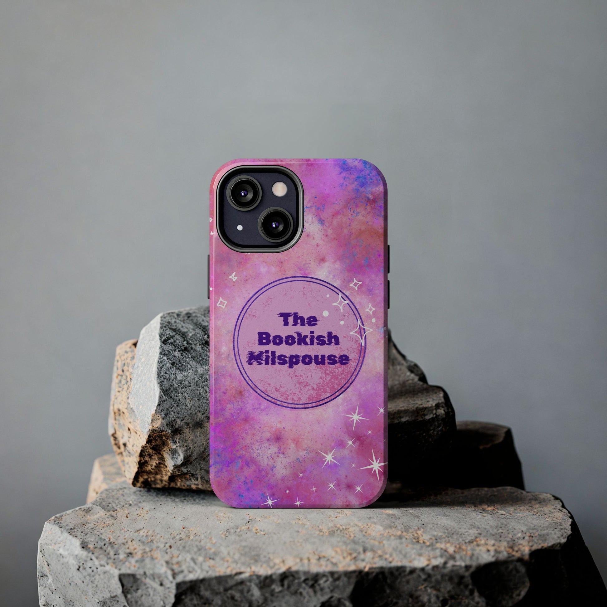 The Bookish Milspouse Pink Sky Tough Phone Cases - Creative By Sanchez