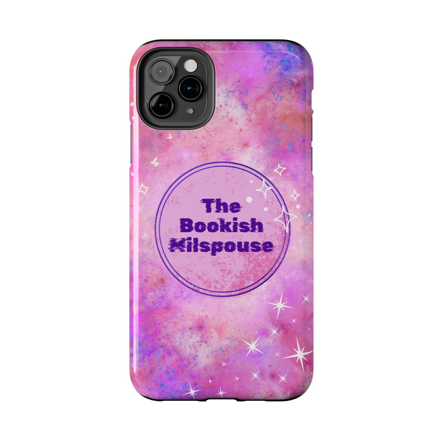 The Bookish Milspouse Pink Sky Tough Phone Cases - Creative By Sanchez