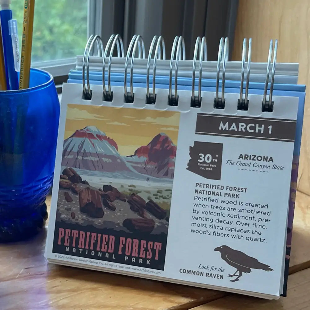 365 Day Desktop Flip Calendar: National Parks (Best Seller!) Books and Gifts