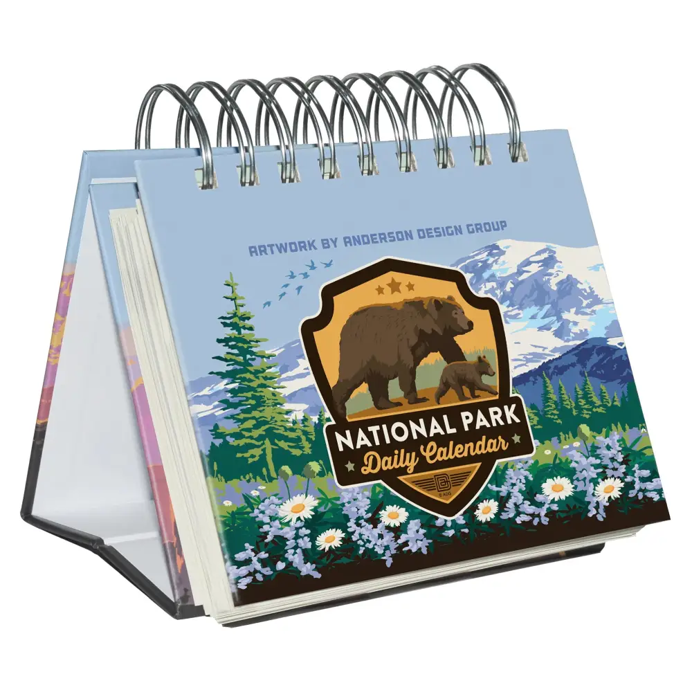 365 Day Desktop Flip Calendar: National Parks (Best Seller!) Books and Gifts
