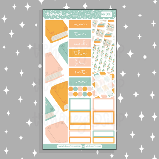Cozy Bookish BEE6 Monthly Kit | Fits BEE6 TRP Planner