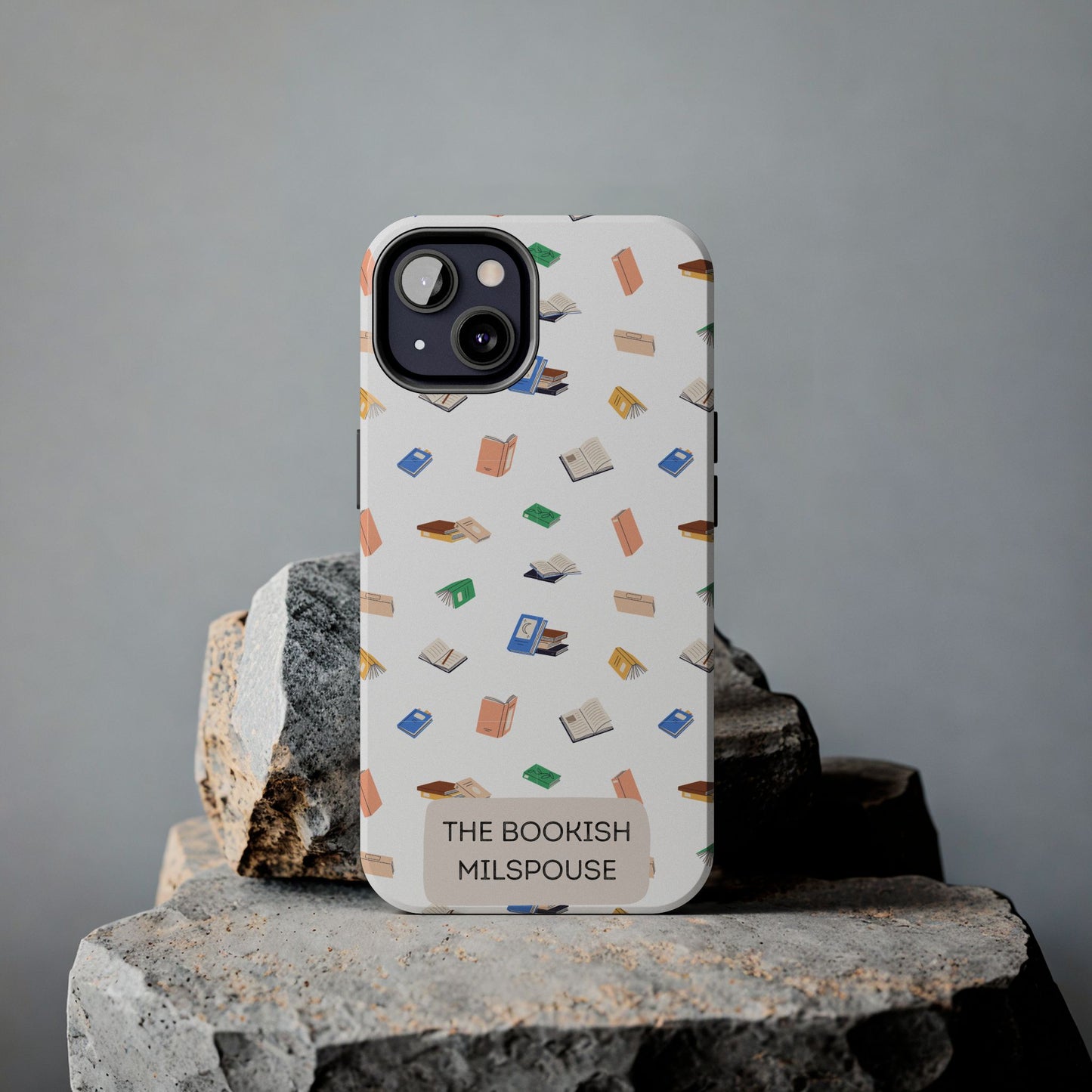 The Bookish Milspouse Tough Phone Cases - Creative By Sanchez