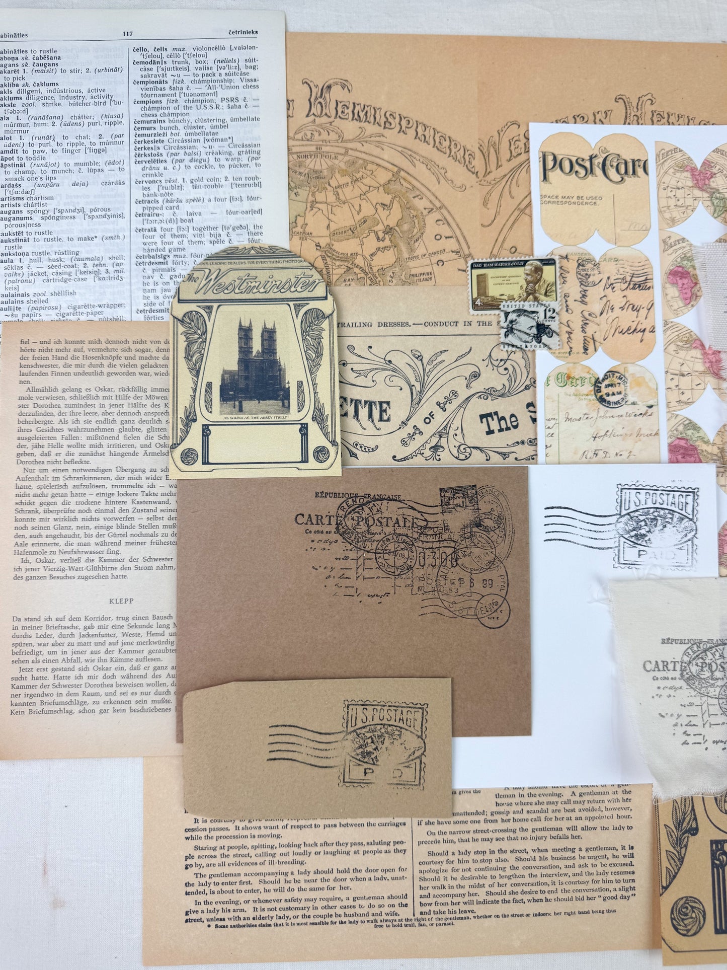 Travel Ephemera Kit