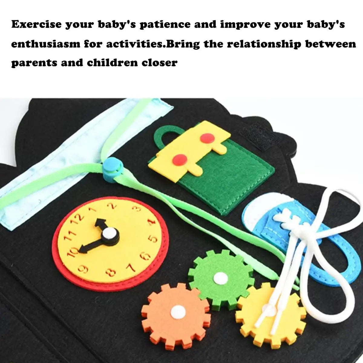 Montessori Felt Learning Board