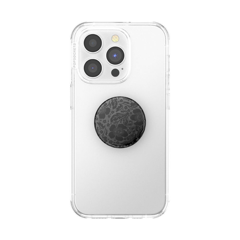 PopSockets Plant-Based Phone Grip -  Black Lace