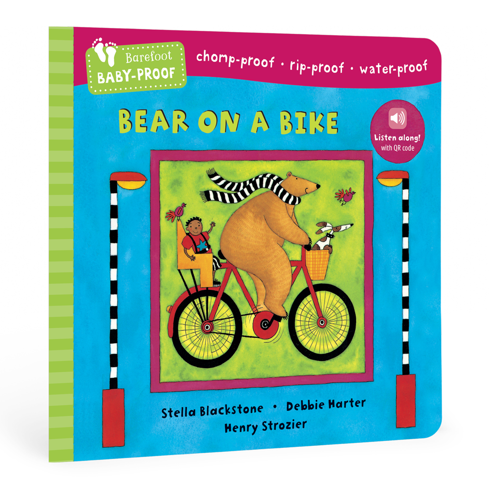 Barefoot Baby-Proof: Bear on a Bike