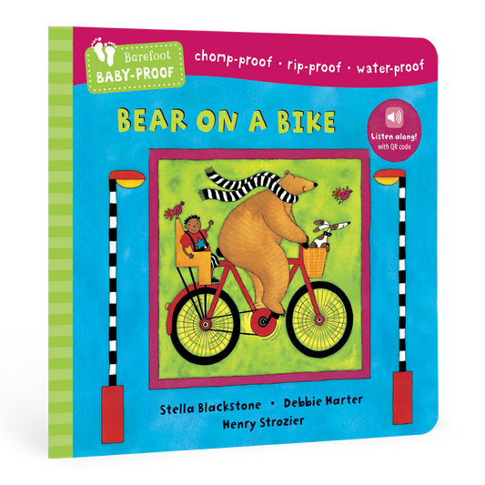 Barefoot Baby-Proof: Bear on a Bike