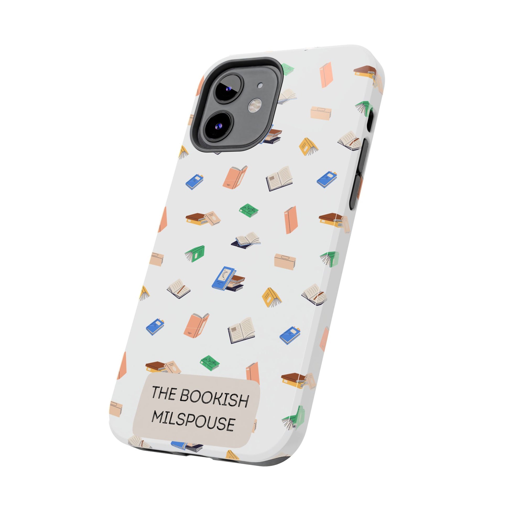 The Bookish Milspouse Tough Phone Cases - Creative By Sanchez