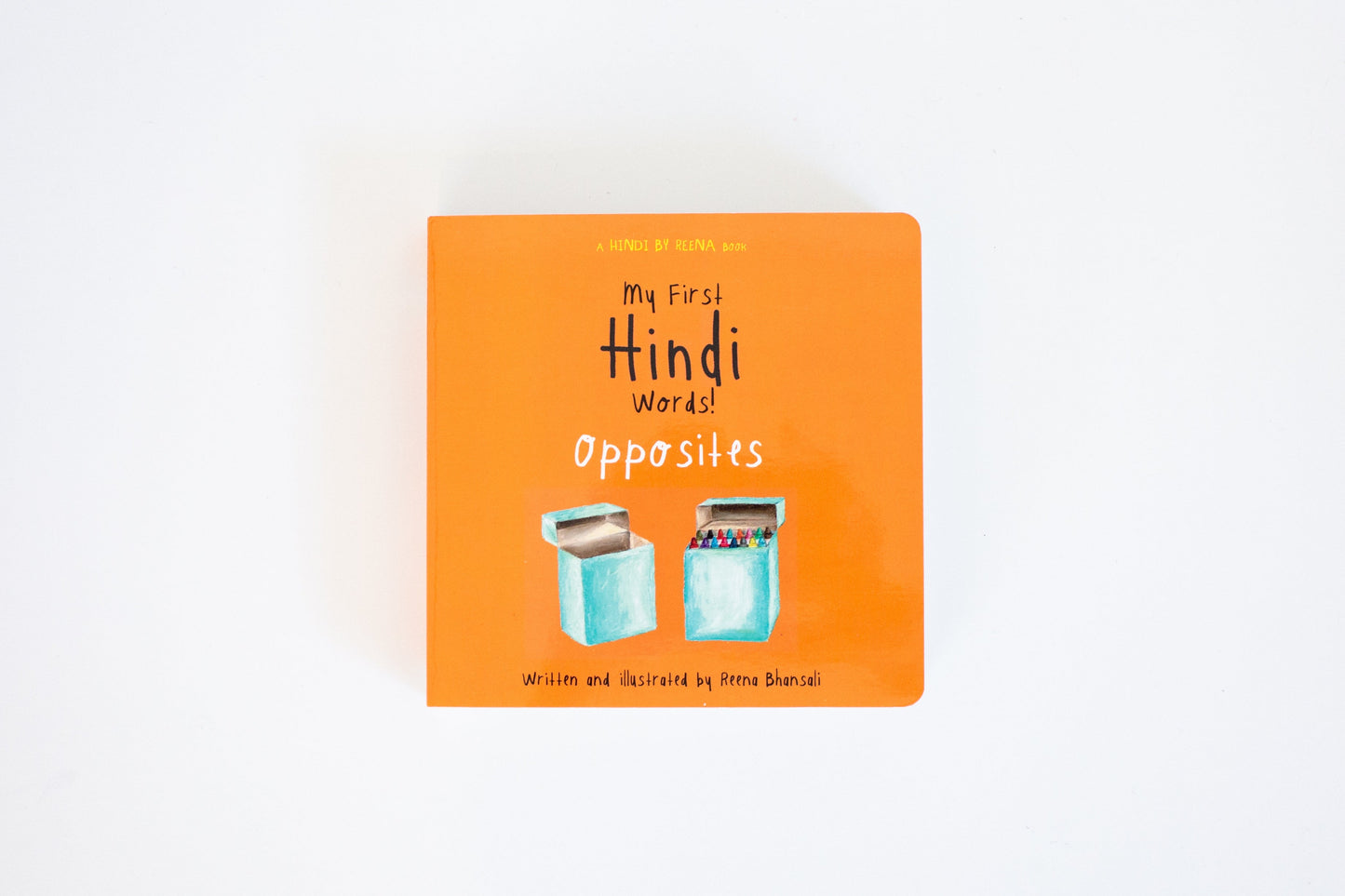 "My First Hindi Words!" Board Book Gift Set