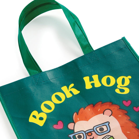Book Hog Reusable Shopping Bag by Mudpuppy