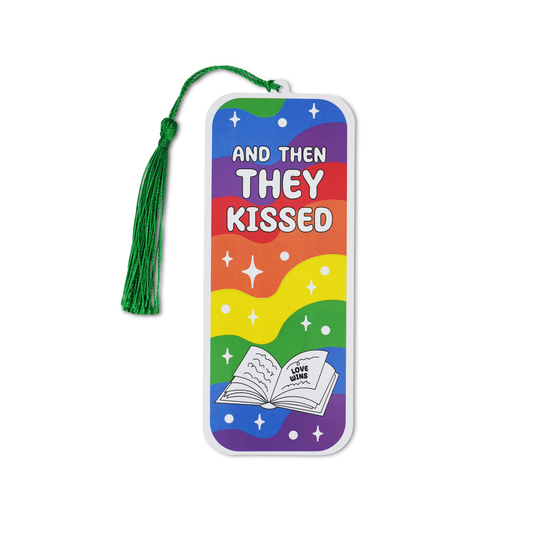 “And Then They Kissed” Romance Bookmark