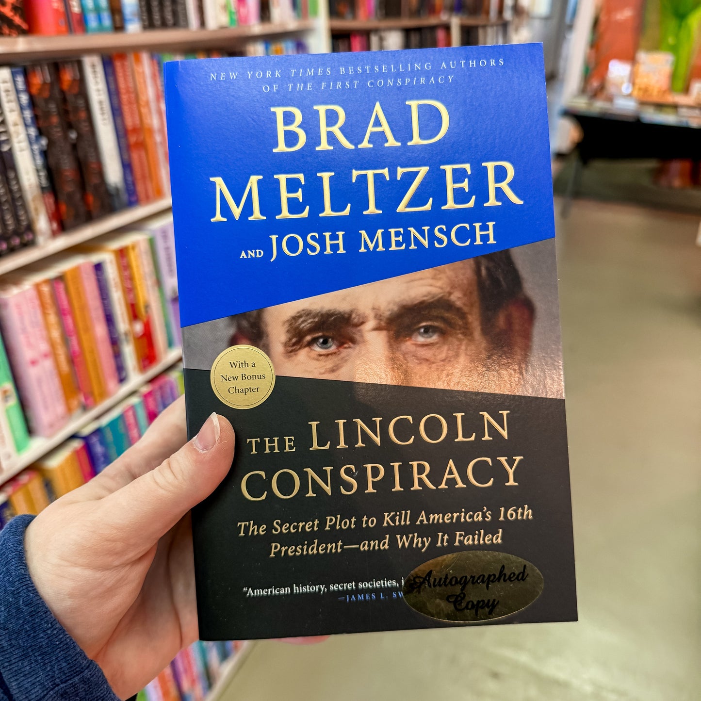 Lincoln Conspiracy - The Secret Plot to Kill America's 16th President - and why it Failed by Brad Meltzer (SIGNED))