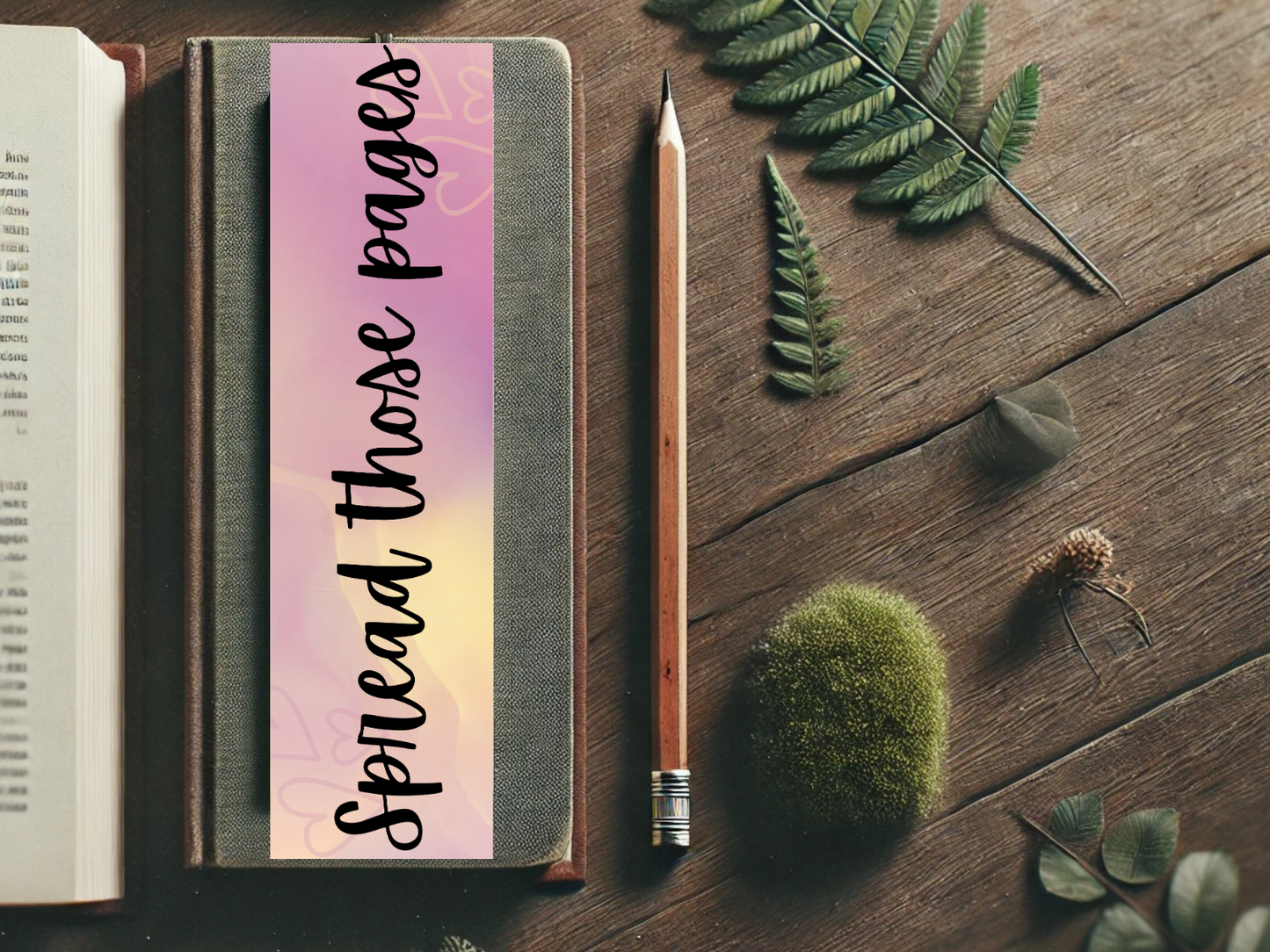 Spread Those Pages Bookmark | Spicy Bookish Gift | Smutty Romance Bookmark | Laminated Bookmark | Book Girlie Merch