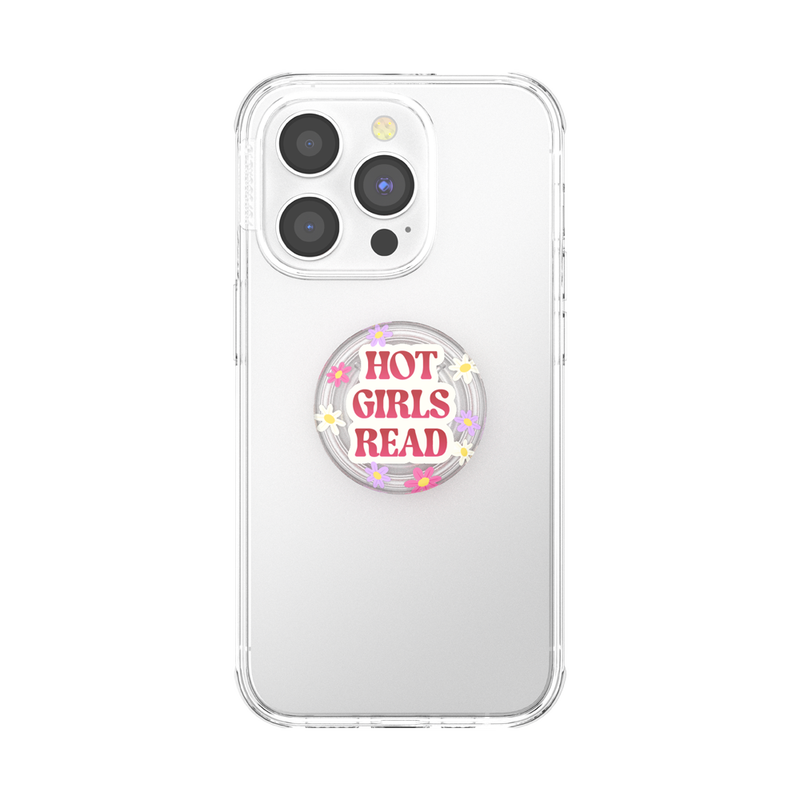 PopSockets Plant Hot Girls Read Clear Gloss